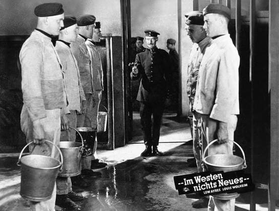 All Quiet on the Western Front, USA 1930, aka: Im Westen nichts Neues, Regie: Lewis Milestone, Darsteller: Lew Ayres, John Wray UnitedArchives00867144