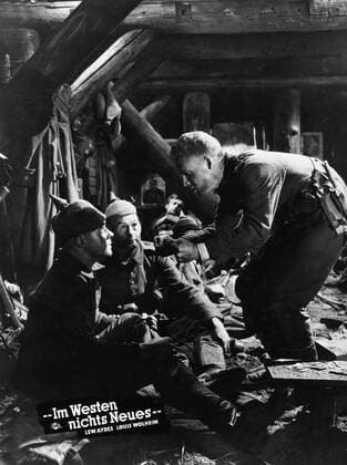 All Quiet on the Western Front, USA 1930, aka: Im Westen nichts Neues, Regie: Lewis Milestone, Darsteller: Lew Ayres, Louis Wolheim UnitedArchives00867146