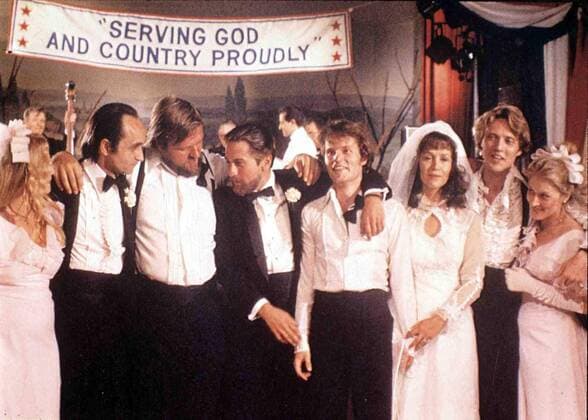 OSCARS. Bester Nebendarsteller. Preisträger 1971-1980 vl: John Cazale, Chuck Aspegren, Robert De Niro, John Savage, John Savage, Rutanya Alda, Christopher Walken, Meryl Streep 1978 UnitedArchives01252063
