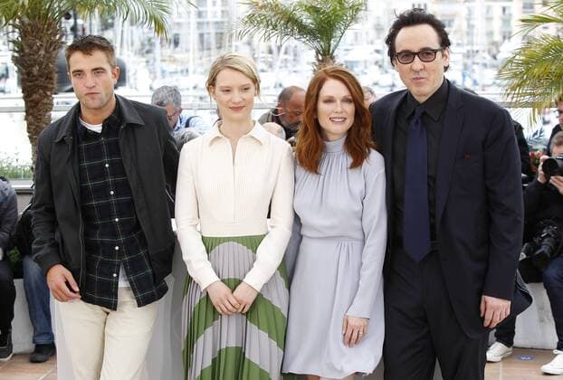 Robert Pattinson, Mia Wasikowska, Julianne Moore, John Cusack 67TH CANNES FILM FESTIVAL - PHOTO CALL MAPS TO THE STARS - NO FRENCH SALES Cannes  PicturePerfect Visual SLF