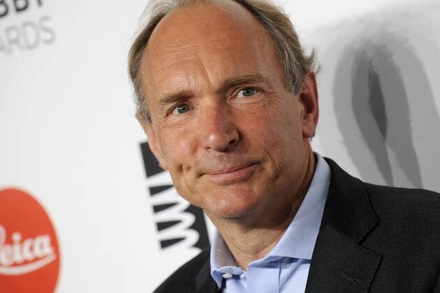 Sir Tim Berners-Lee bei der 18. Verleihung der Webby Awards im Cipriani Wall Street. New York, 19.05.2014