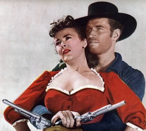 Arrowhead, USA 1953, aka: Die Bestie der Wildnis, Regie: Charles Marquis Warren, Darsteller: Charlton Heston, Mary Sinclair UnitedArchives01583972