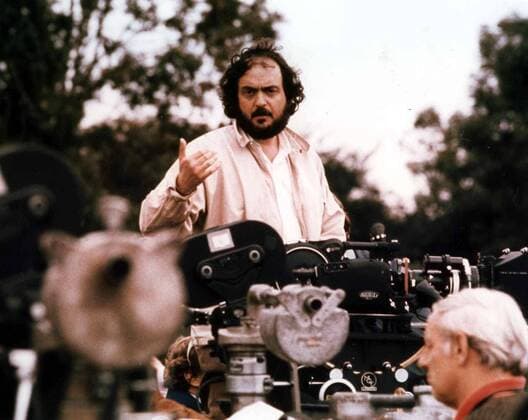 Stanley Kubrick am Set von Barry Lyndon, USA 75 0 UnitedArchives01351311