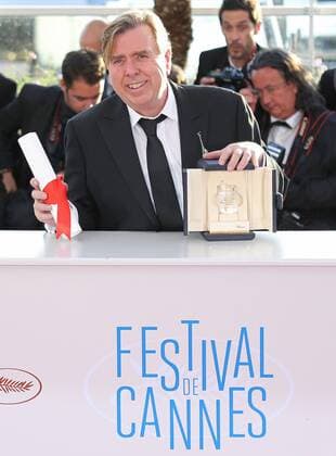 Timothy Spall arrives at the award photo call after receiving the Best Actor prize for the film Mr. Turner during the 67th annual Cannes International Film Festival in Cannes, France on May 24, 2014.  CAN20140524716