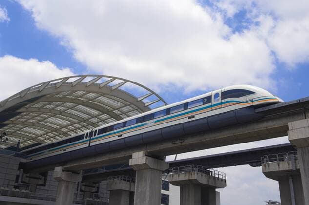 Shanghai Maglev Train, Shanghai, China Shanghai Maglev Train, Shanghai, China  ZB5491_241411_0019