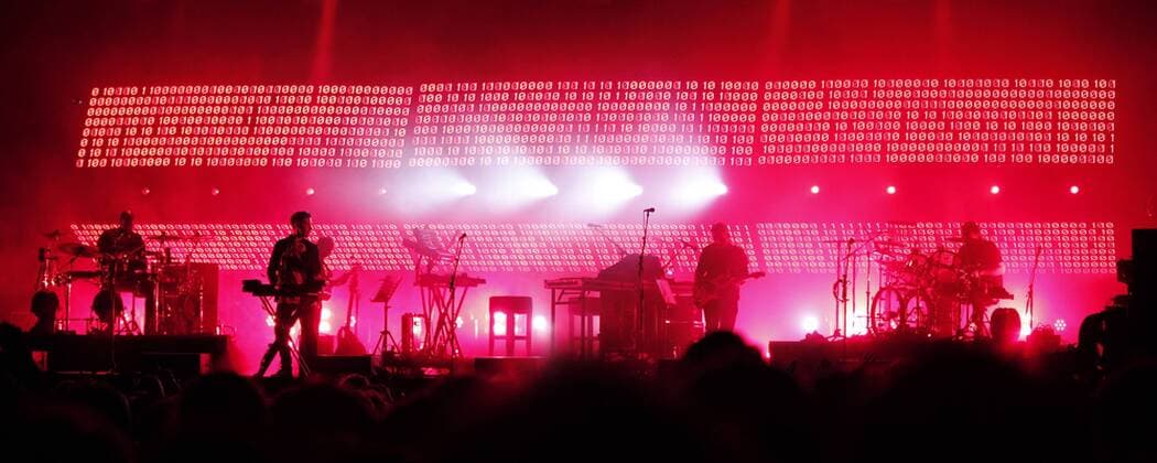 Concert Massive Attack - PITCH Festival Amsterdam, Niederlande - 