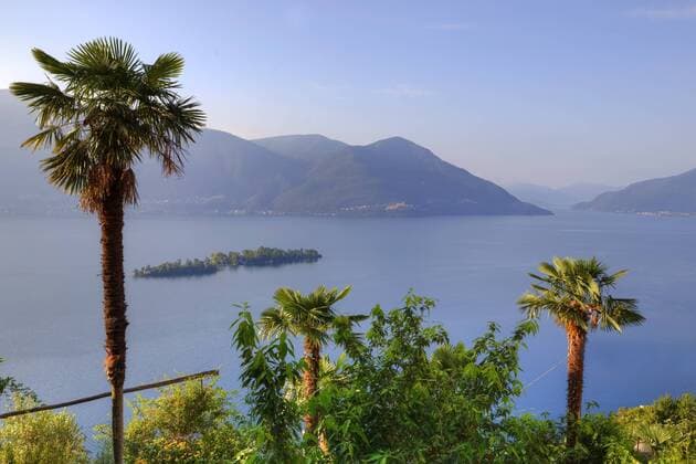 Brissago Inseln, Lago Maggiore, Tessin, Schweiz