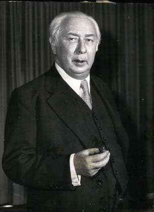 Jan. 27, 1954 - Professor Theodor Heuss celebrates his 70th birthday on January 31, 1954.  - ZUMAk09