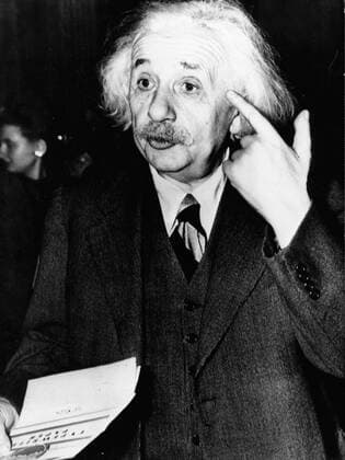 Jan. 11, 1946 - Washington D.C., U.S. - Professor ALBERT EINSTEIN was a German theoretical physicist regarded as the greatest scientist of the 20th century. He proposed the theory of relativity and made contributions to the development of quantum mechanics, statistical mechanics, and cosmology. He was awarded the 1921 Nobel Prize for Physics. Washington D.C. United States of America  - ZUMAk09