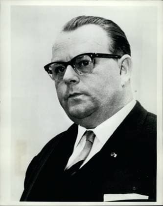 Feb. 02, 1967 - Hans-Juergen Wischnewski (SPD) Federal Minister of Economic Cooperation.  - ZUMAk09