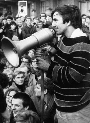 Oct. 22, 1967 - Berlin, Germany - RUDI DUTSCHKE (March 7, 1940 - December 24, 1979), was the most prominent spokesperson of the German student movement of the 1960s. Berlin Germany  - ZUMAk09
