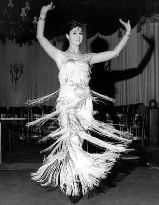 Feb 03, 1970; London, UK; Sex change model APRIL ASHLEY, yesterday heard a divorced court judge rule that she is not a woman. Miss Ashley was born George Jamieson in Liverpool in 1935 and underwent a sex change operation by a Casablanca doctor in 1960. Her marriage to Mr. Corbett, son of a former Chief Scout, was in Gibraltar in September, 1963. The picture shows Ashley appearing at the Astor Club in 1962 in the West End doing a song and dance act. London UK  - ZUMAk09
