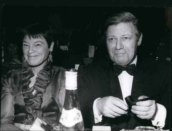May 05, 1974 - On May 16, 1974 election of the Feder4al Chancellor: On May 16, the new Federal Chancellor of the Federal Republic of Germany will be elected, after Willy Brandt has resigned. The new chancellor probably will be Helmut Schmidt who was as Foreign Minister in the cabinet of Brandt. Photo shows Helmut Schmidt together with his wife Hannelore, an elementary teacher.  - ZUMAk09