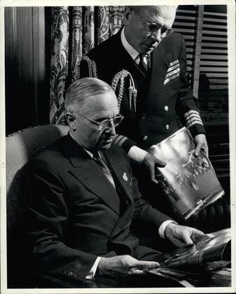 Jun. 06, 1945 - Pres. Truman in San Francisco April 25 through during conference on The UN charter.  - ZUMAk09