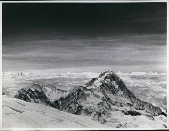 Jan 1, 1950 - Title : Looking east from summit of Mt. Everest Copy Right: The Mount Everest Foundation (exact date unknown)  - ZUMAk09
