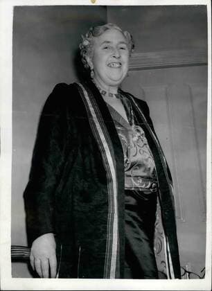 Nov. 11, 1952 - Agatha Christie  - ZUMAk09