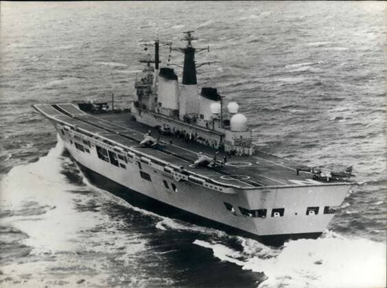 Apr. 05, 1982 - An Armada of 36 War Ships Sent to Falklands by England  - ZUMAk09