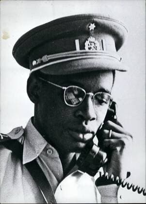 Oct. 10, 1960 - The leading man of the Congo is at the moment commander in chief captain Mobutu. He asked the United Nations in an ultimatum on Oct. 10 to hand over the former Prime Minister Lumumba Keystone Photo, 11.10.1960.  - ZUMAk09