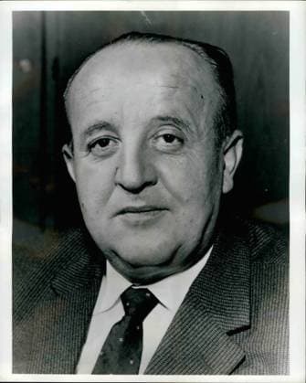 Feb. 02, 1967 - Hermann Hoecherl (CSU) Federal Minister of Food, Agriculture and Forestry.  - ZUMAk09
