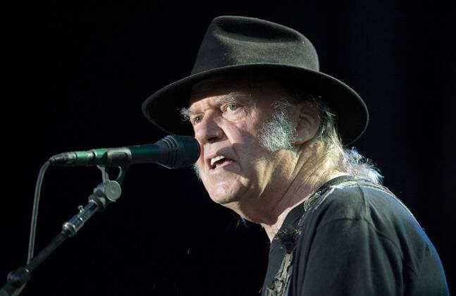 Neil Young and Crazy Horse spielen am Samstagabend (26.07.14) bei den Filmnaechten am Elbufer. RM001