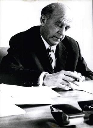Nov. 30, 1971 - Professor Werner Heisenberg Celebrates 70th Birthday: Prof. Dr. Werner Heisenberg (picture) will be 70 on December 5th 1971, The son of the renowned scholar of Bysantine and Greek culture, art and language, August Heisenberg, Prof. Heisenburg established together with M. Born and P. Jordan the quantum theory. He became well known for his work on nuclear physics and his recognition of protons and neutrons in 1932 for which he was awarded the Nobel Prise in the same year. The scientist was born in Wurzburg and taught in Leipzig from 1927 to 1941 and was then appointed Director of the emperor Wilholm Institute of Physics in Berlin. From 1946 to 1955 prof. Heisenberg was Director of the Max Planck -institute of physics in Cottingen. He won lives and work in Munich and is Vice-chairman of the Max- Planck Society and president of the Alexander Von Humboldt Foundation. At the en  - ZUMAk09