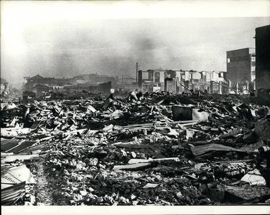 Jan. 01, 1973 - Earthquake in Nicaragua. Photo shows firemen at work on damaged buildings in Managua, the capital on Nicaragua, following last month s disastrous earthquake.  - ZUMAk09