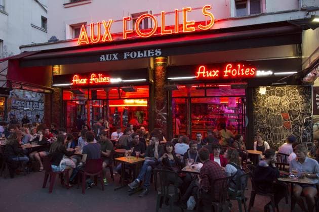  Bar Aux Folies, Belleville, Paris, Frankreich, Europa iblsga03953782.jpg