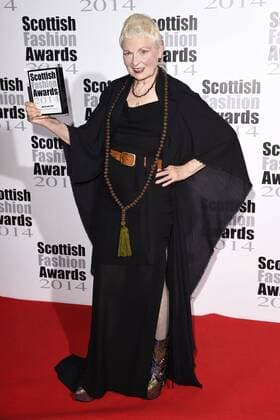 Dame Vivienne Westwood bei der Verleihung der Scottish Fashion Awards 2014 im No. 8 Northumberland Avenue. London, 01.09.2014 Vivienne Westwood 