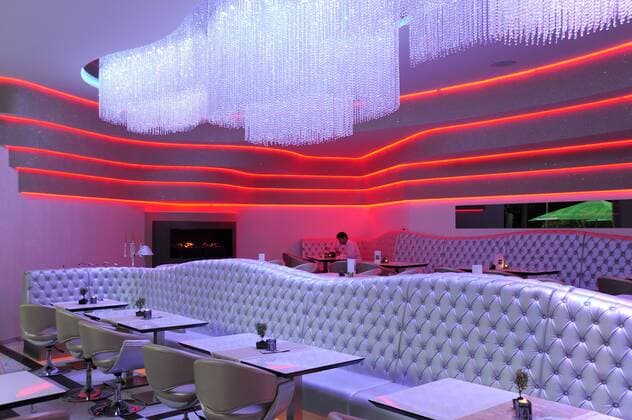 Germany, Berlin, Interieur of Restaurant and lounge bar MIO Berlin  MIZ000390