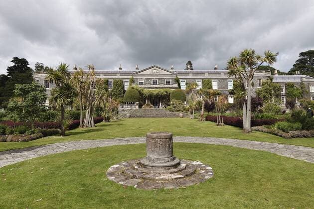 United Kingdom, Northern Ireland, County Down, Newtownards, View of Mount Stewart house with gardens  SIE001750