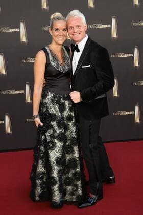 Guido Cantz und seine Ehefrau Kerstin Ricker bei der Verleihung Deutscher Fernsehpreis 2014 am 02.10.2014 in Koeln Deutscher Fernsehpreis 2014 in Koeln 