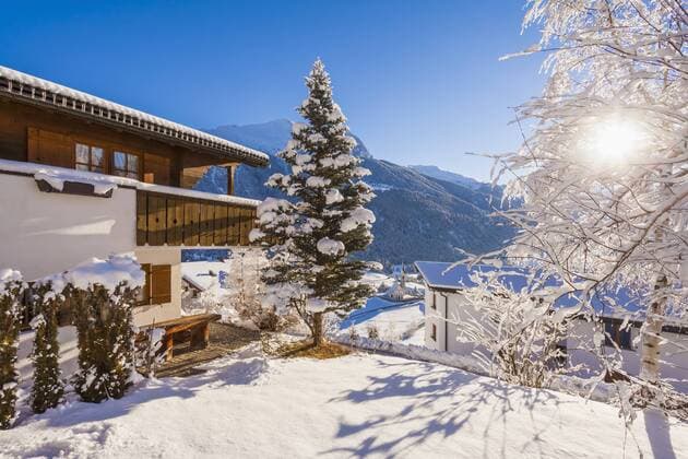 Switzerland, Graubuenden, Salouf, holiday chalet, ski hut property released  WDF002271