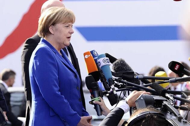 Milano 16 10 2014 - Asia-Europa Meeting - Angela Merkel 
