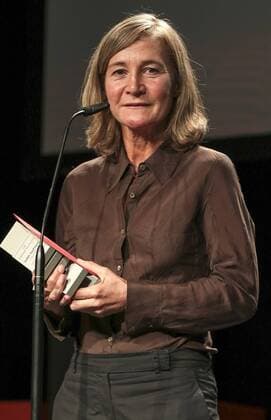 Der Günter Rohrbach Filmpreis wird am Freitag 07.11.2014 zum vierten Mal in der neuen Gebläsehalle in Völklingen verliehen. Im Bild: Kamerafrau Judith Kaufmann.