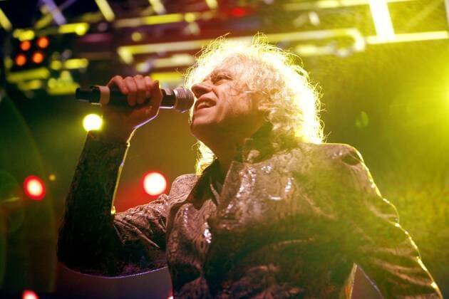 Boomtown Rats in concert London. UK. Sir Bob Geldof of The Boomtown Rats performing live at The Kentish Town Forum in London, United Kingdom on November 7, 2014. LMK318-50042-101114 