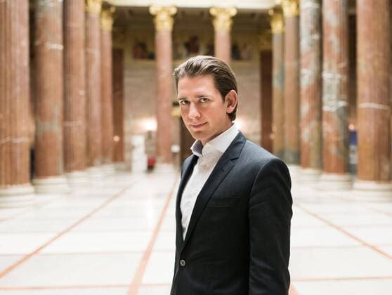 06.11.2014, Parlament, Wien, AUT, Bundesminister fÂ¸r europaeische und internationale Angelegenheiten Sebastian Kurz (OeVP) Foreign Minister of Austria Sebastian Kurz (austrian peoples party) at austrian parliament in Vienna, Austria on 2014 11 06,  EP_gru