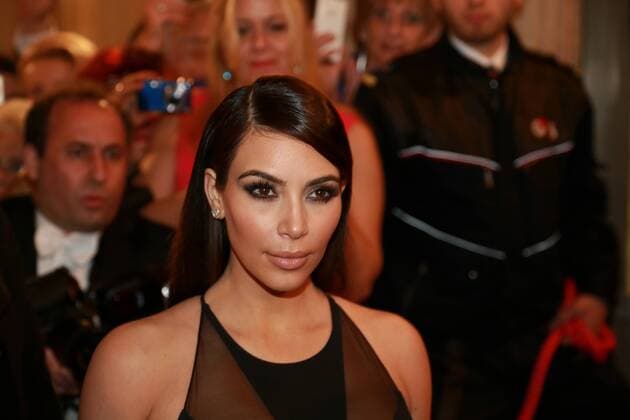 Opernball 2014 Wien, Oper, 27. 02. 2014 Kim KARDASHIAN