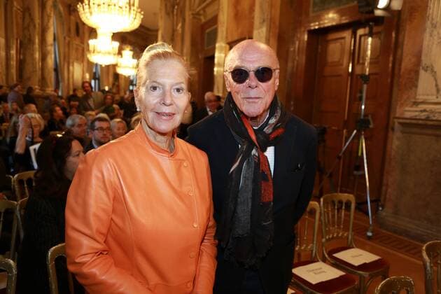 Ehrenmitgliedschaft an ElisabethOrth Wien, Burgtheater, 31. 10. 2014 Christiane HÖRBIGER, Michael HELTAU