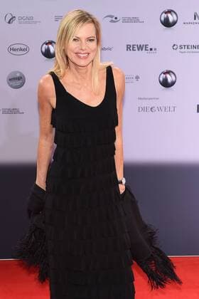 Deutscher Nachhaltigkeitspreis 2014 am 28.11.2014 im Maritim Hotel in Düsseldorf Die deutsche Fernsehmoderatorin, Fernsehmoderatorin, Buchautorin und Journalistin Nina Ruge