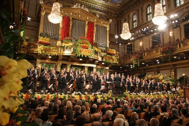 Wien 01 01 2006 - Neujahrskonzert 2006 - New Year s Concert 2006 - Conductor Mariss JANSONS - Musikverein Wien - Vienna Philhormonic Orchestra - Wiener Philharmoniker