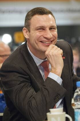 Vitali Klitschko auf dem 27. CDU-Parteitag in der Kölner Messe. Köln, 09.12.2014 Foto:xC.xHardtx xFuturexImage