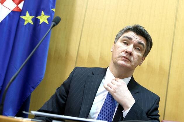 Parliament meeting - Zagreb, Croatia 28.01.2015., Zagreb, Croatia - Croatian Prime Minister submitted to Parliament regular annual reports on previous meetings of the European Council in 2014.  PatrikxMacek PIXSELL