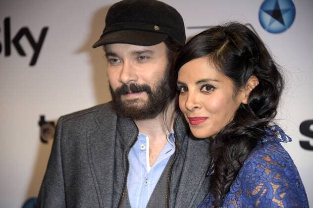 Christian Ulmen mit Gattin Collien Ulmen-Fernandes bei der Verleihung des 6. Mira Award 2015 in The Station. Berlin, 29.01.2015 Foto:xFredericx xFuturexImage