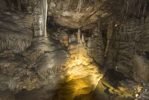 Tropfsteinhöhle Lehman Cave, Great-Basin-Nationalpark, Baker, Nevada, USA, Nordamerika iblhan04066566.jpg