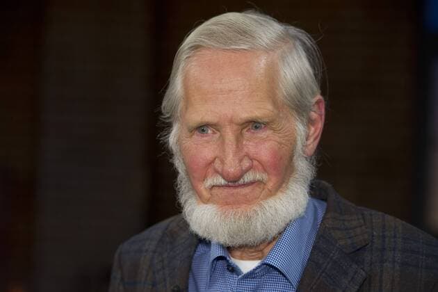 Rupert NEUDECK, Deutschland, Cap Anamur, Menschenrechts-Aktivist, Portraet, Porträt, Portrait, angeschnittenes Einzelbild, Einzelmotiv, zu Gast in der Sendung Koelner Treff im WDR Fernsehen, 30.01.2015.