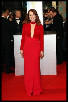. 08 02 2015. London, United Kingdom. Julianne Moore arriving at the BAFTA Film Awards in London  xStephenxLockx xi-Imagesx IIM-9371-0083