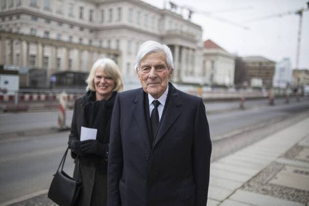 11.02.2015,Berlin,Deutschland,GER,Staatsakt für den ehemaligen Bundespräsident der Bundesrepublik Deutschland,Richard von Weizsäcker.Walther Leisler Kiep