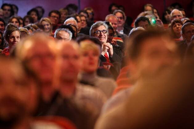 Wim Wenders, 75. Geburtstag am 14. August (150212) -- BERLIN, Feb. 12, 2015 -- German director Wim Wenders attends the award ceremony for the Honorary Golden Bear Award at the 65th Berlinale International Film Festival in Berlin, Germany, on Feb. 12, 2015. ) GERMANY-BERLIN-FILM-FESTIVAL-HONORARY GOLDEN BEAR AWARD-WIM WENDERS ZhangxFan 