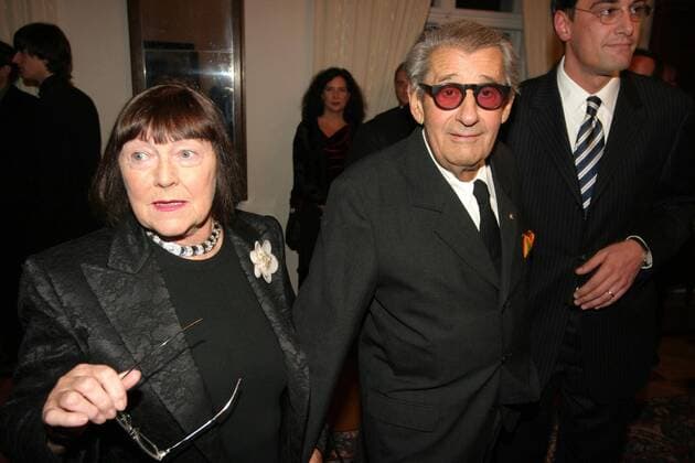 Christina Rau Benefiz-Gala im Schloss Bellevue Helmut Newton und Ehefrau June anlaesslich der Christina Rau Benefiz-Gala im Schloss Bellevue in Berlin am 21.10.2003.