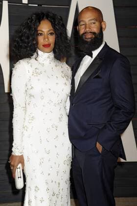 Solange Knowles, Alan Ferguson attending the Vanity Fair Oscar Party 2015 on February 22, 2015 in Beverly Hills, California. Foto:xD.xVanxTinex xFuturexImage